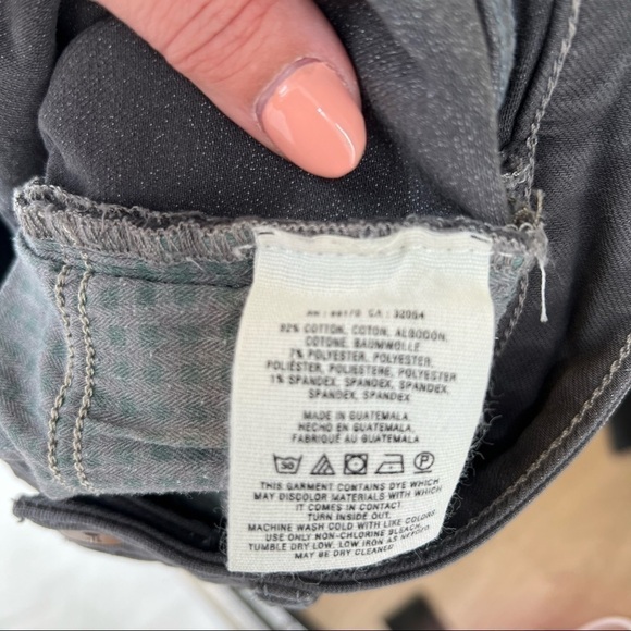 ANTHROPOLOGIE pilcro and the letterpress denim shorts grey - Picture 6 of 6